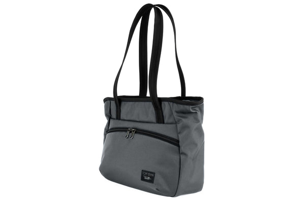 Photo of the Nomad Tote in Nebulous Grey Ballistic.
